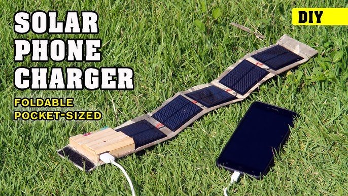 Solar-Powered Phone Charger